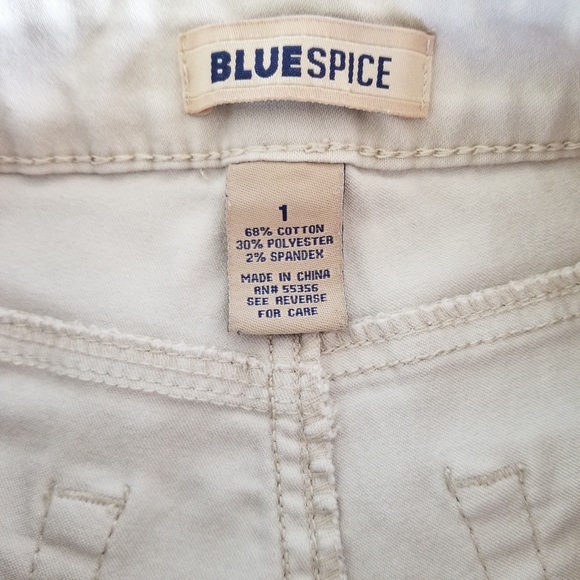 Blue Spice Cream High Waist Skinny Jeggings Size 1 - Picture 9 of 11